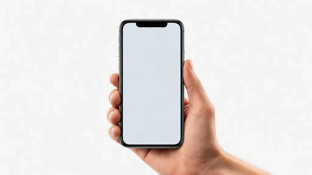 Photorealistic editorial photography of a hand holding a smartphone displaying a digital payment receipt with a company logo. Professional harmonious color palette fitting the industry domain. Professional, trustworthy, modern mood. Rule of thirds, clean background, ample negative space. 16:9 landscape aspect ratio.